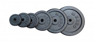 Litinové závaží Merco 30 mm, 15 kg