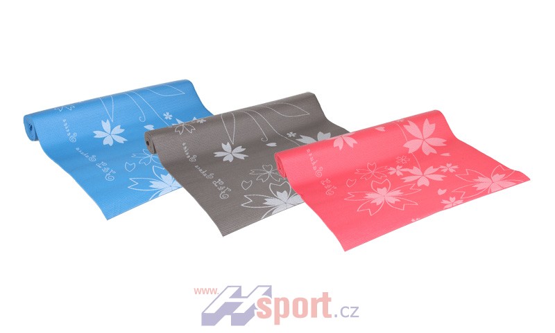 Podložka Yoga 4 mm s potiskem včetně obalu