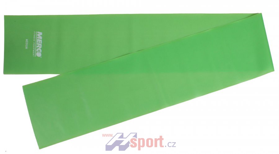 Aerobic Band posilovací guma zelená