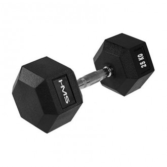 Pogumovaná činka 25 kg