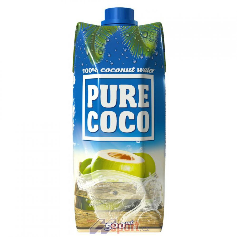 Kokosová voda Pure Coco 100 % - 500ml