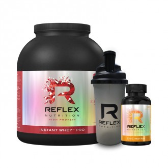 Reflex Nutrition Instant Whey Pro 2200 g + Zinc Matrix 100 cps + šejkr 700 ml ZDARMA