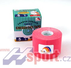 TEMTEX CLASSIC - Kinesiology Tape 5cm x 5m - růžová