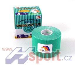 TEMTEX CLASSIC - Kinesiology Tape 5cm x 5m - zelená