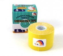 TEMTEX CLASSIC - Kinesiology Tape 5cm x 5m - žlutá