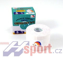 TEMTEX CLASSIC - Kinesiology Tape 5cm x 5m - bílá