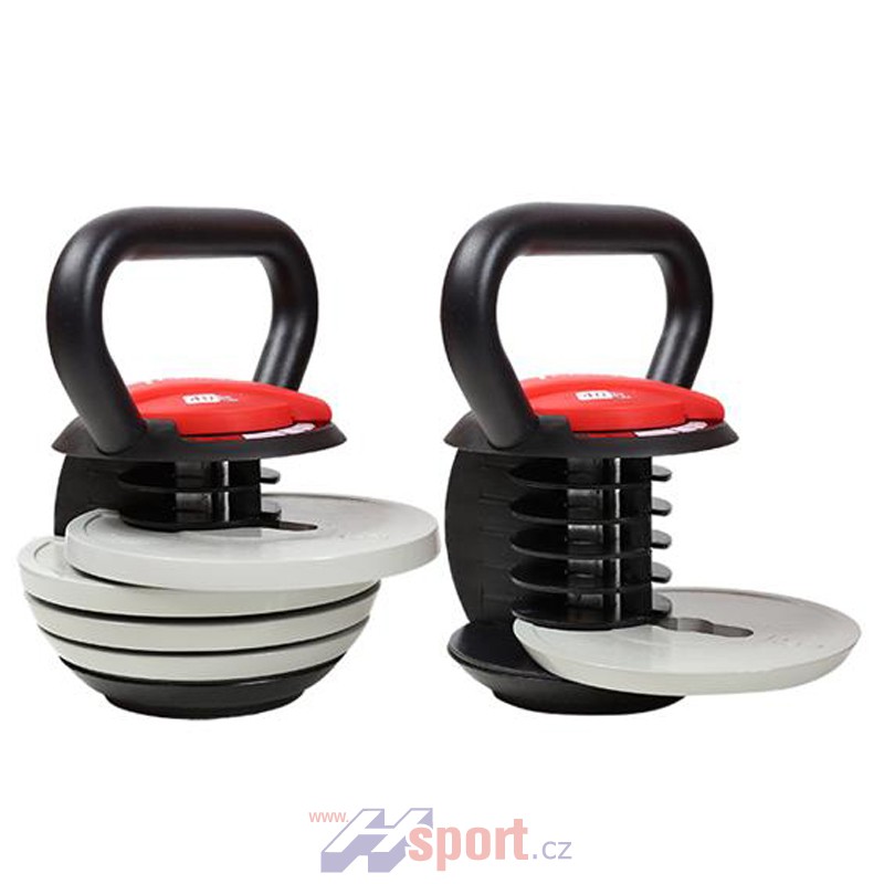Nastavitelný Kettlebell HMS 3-17 kg