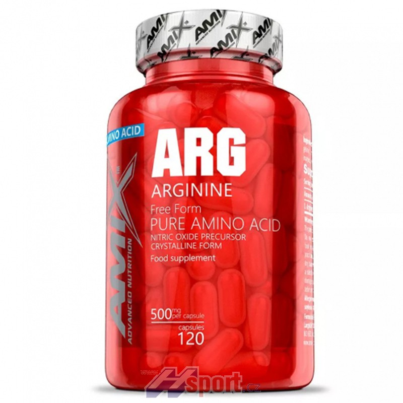 Amix Arginine 500mg 120 cps