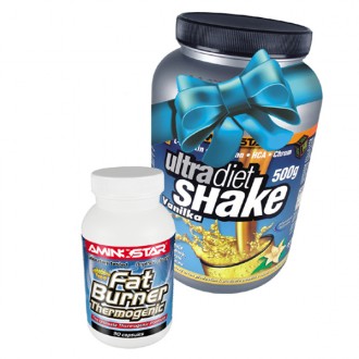 FAT BURNER THERMOG.90cps + ULTRA DIET SHAKE 500g ZDARMA
