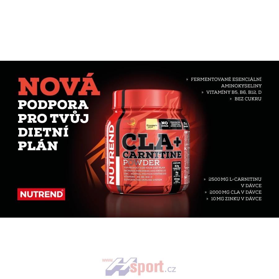Nutrend CLA + Carnitine Powder 300 g