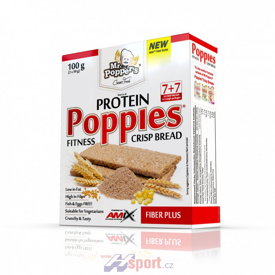 Amix Protein Crisp Bread Poppies 100 g