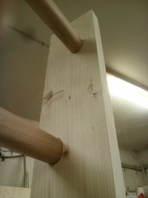 Žebřiny Hsport dřevěné 200 x 80 cm