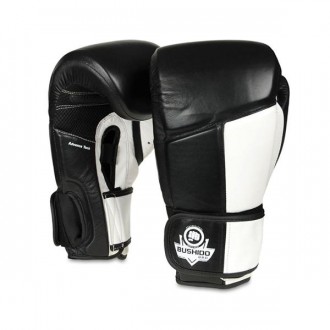 Boxerské rukavice DBX Bushido ARB-431 bílé, 10 oz