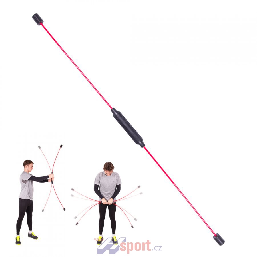 Kmitací tyč Insportline Flexi Bar Strong