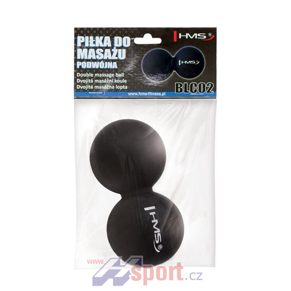 Masážní míček HMS BLC02 Lacrosse Ball - dvojitý