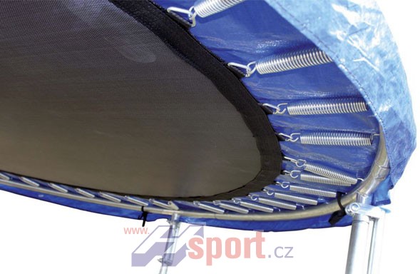 TRAMPOLÍNA INSPORTLINE 430cm spodní pohled pružiny