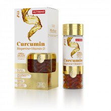 Nutrend Curcumin + Bioperin + Vitamín D 60 cps