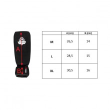 Chrániče holenní DBX Bushido ARP-2107, vel. XL, černé