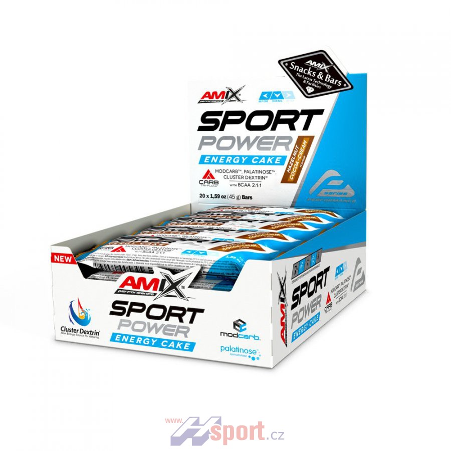 Amix Sport Power Energy Cake bar 45 g