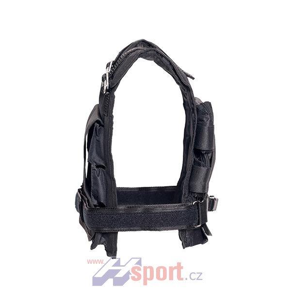 Zátěžová vesta DBX Bushido krátká 1-18 kg