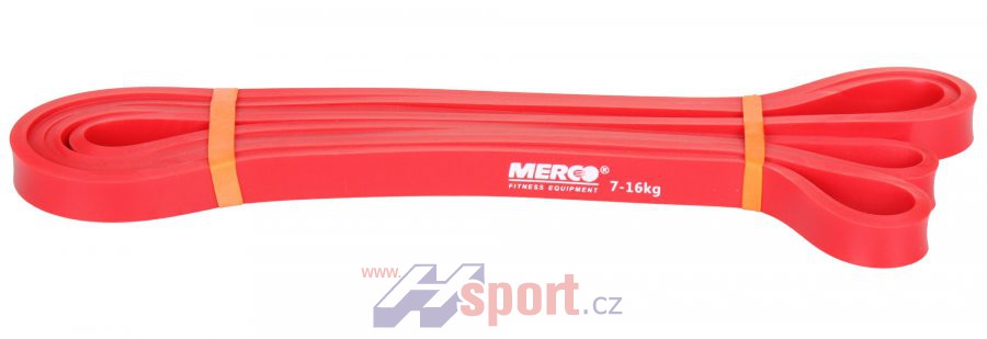 Force Band posilovací guma 208 x 1,3 cm červená