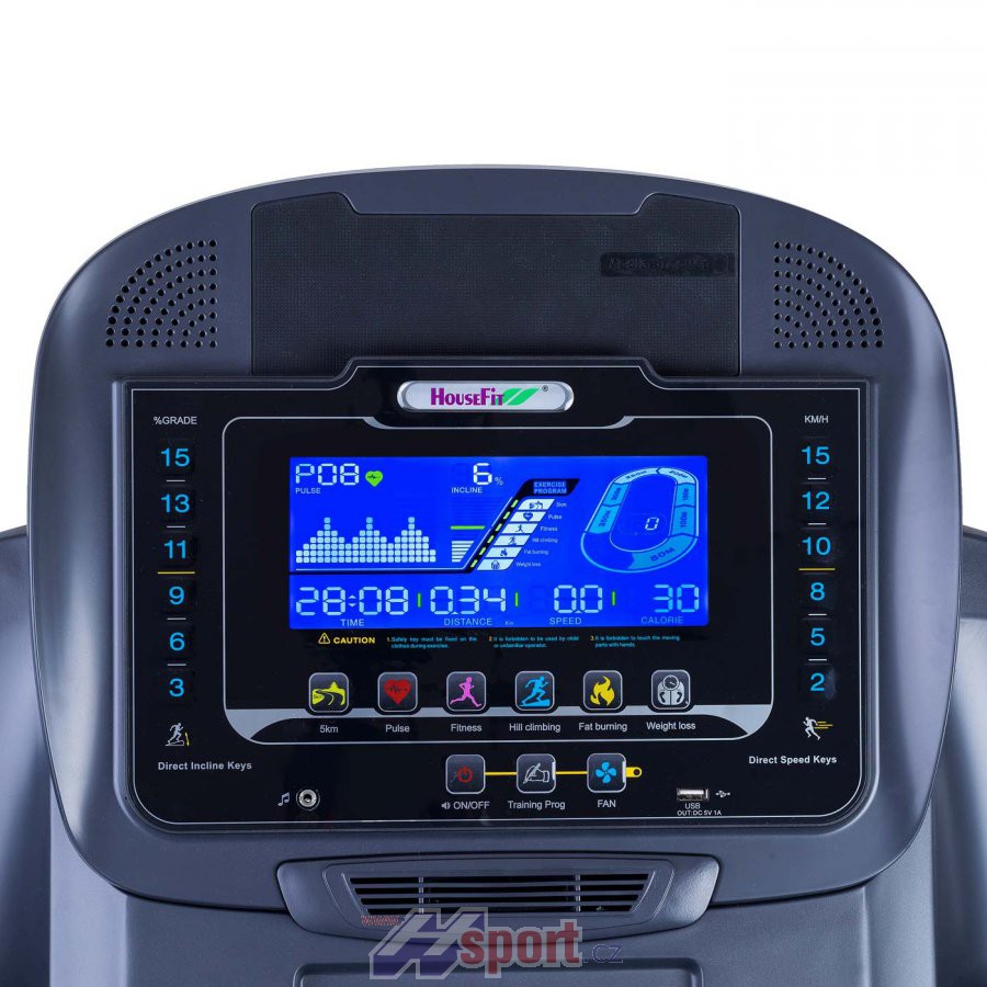 Běžecký trenažér Housefit Spiro 80 iRun