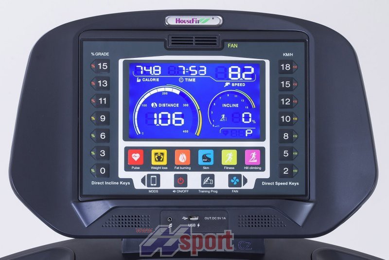 Běžecký trenažér Housefit Spiro Pro iRun