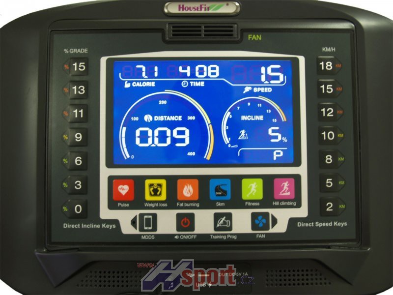 Běžecký trenažér Housefit Spiro Pro iRun