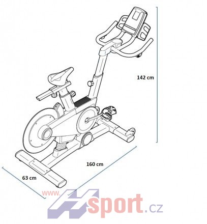 Cyklotrenažér ProForm TDF Pro 5.0