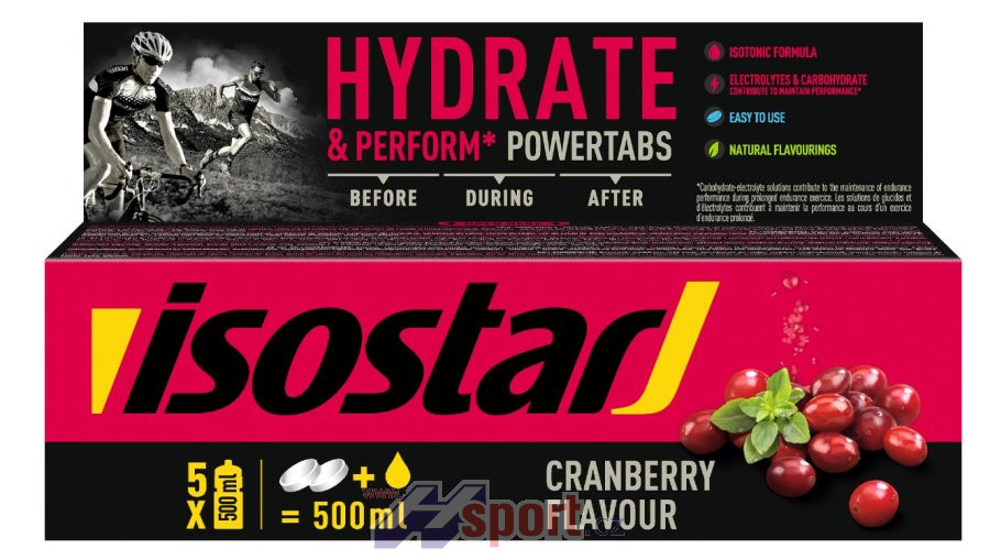 Isostar Power Tabs 10 tbl