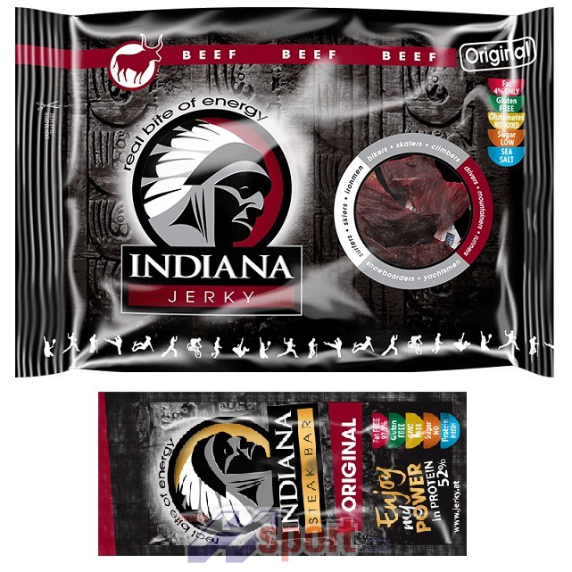 Sušené maso Jerky 100 g + Steak Bar 20 g zdarma