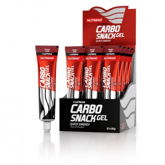 Nutrend Carbosnack s kofeinem 50 g 4+1 zdarma