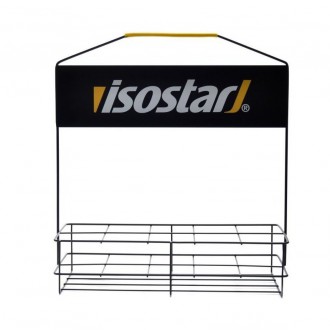 Isostar Nosič na bidony kovový 10 x 1 l