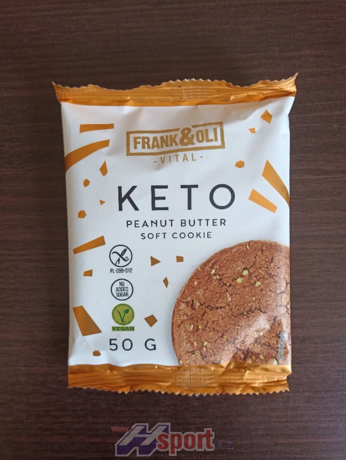 Keto jemná sušenka Frank&Oli 50 g