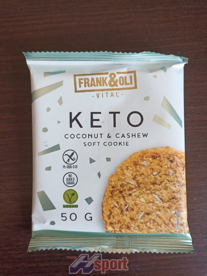 Keto jemná sušenka Frank&Oli 50 g