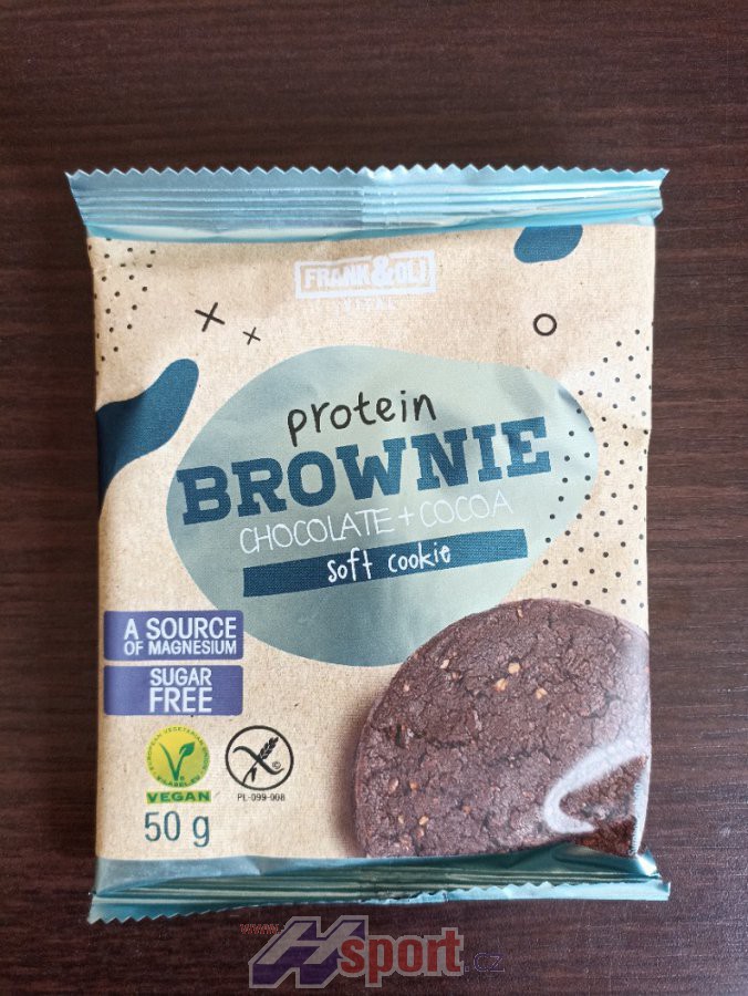 Jemná proteinová sušenka Frank&Oli 50 g
