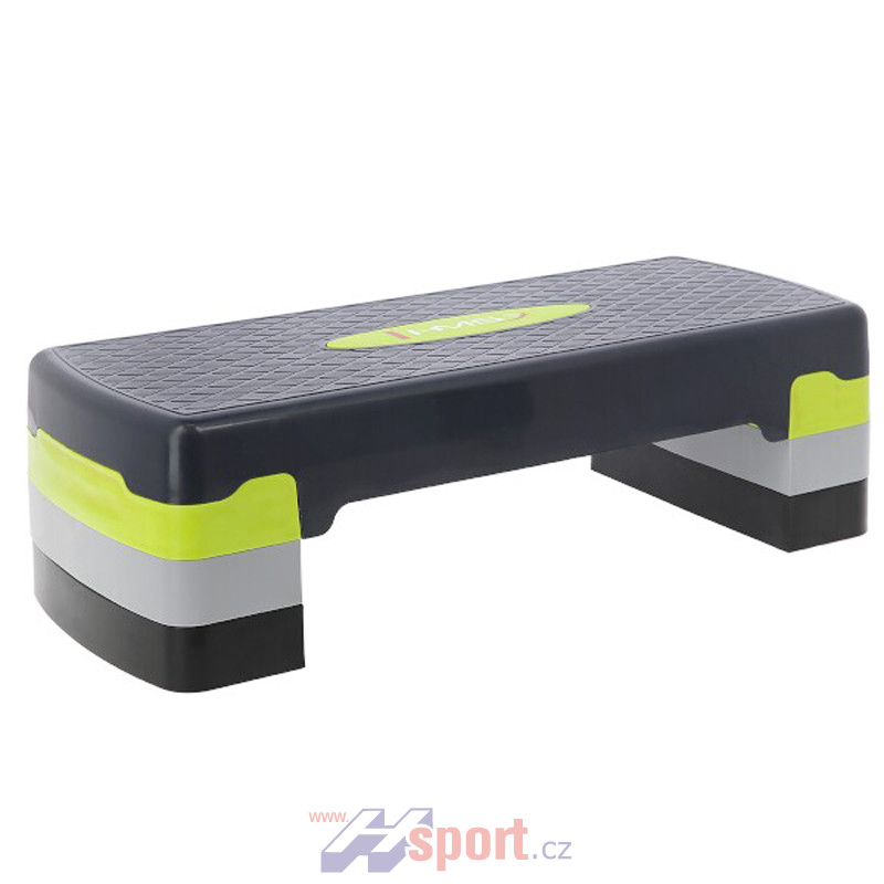 AS002 zeleno-šedý step na aerobic HMS
