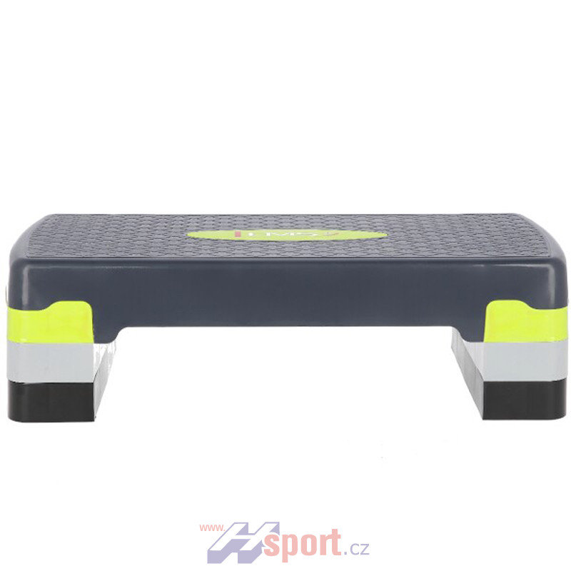 AS002 zeleno-šedý step na aerobic HMS
