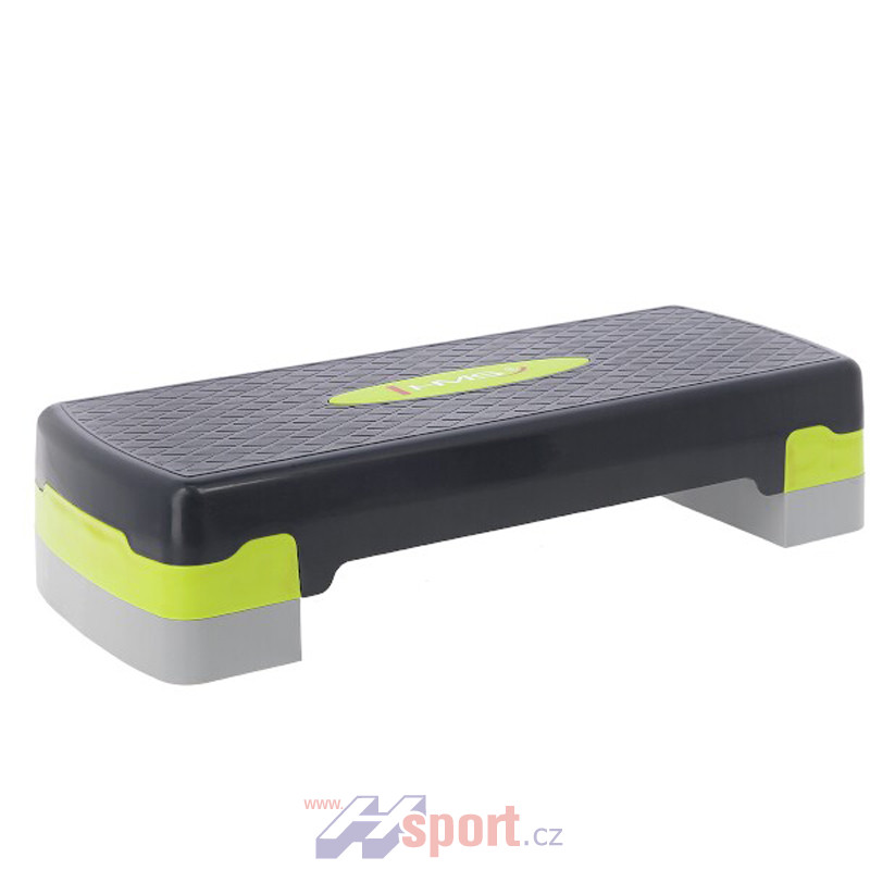 AS002 zeleno-šedý step na aerobic HMS