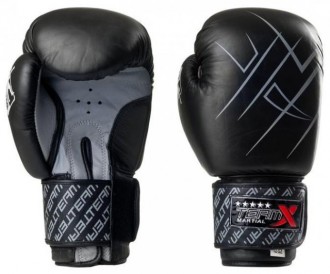 Boxerské rukavice TeamX 14 oz - kůže