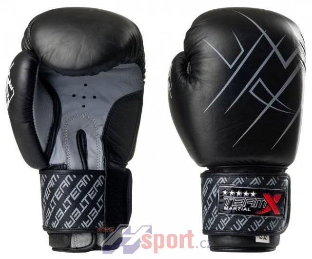Boxerské rukavice TeamX 14 oz - kůže