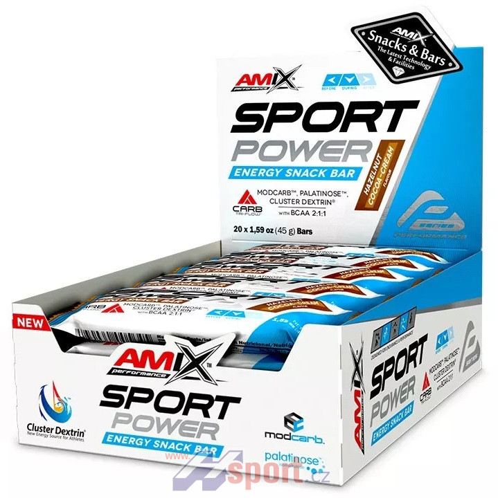 Amix Sport Power Energy Snack Bar 45 g