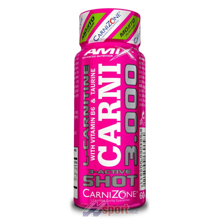 Amix Carni Shot 3000 mg - 20 x 60 ml