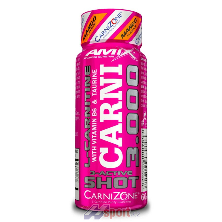 Amix Carni Shot 3000 mg - 20 x 60 ml