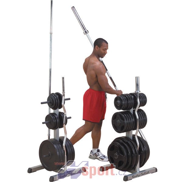 Stojan na 50mm tyče a závaží Body-Solid GOWT Olympic 2v1