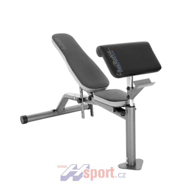OPĚRKA BICEPS + polohovací lavice B400