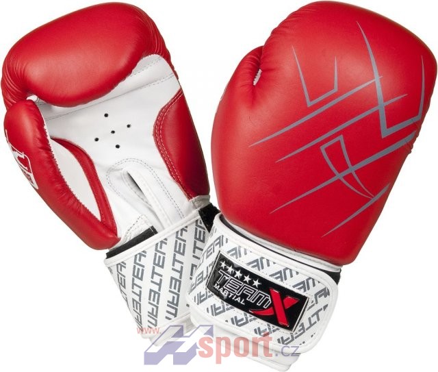 Boxerské rukavice TeamX 14 oz - kůže