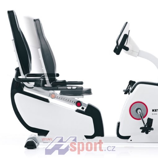 Recumbent Giro R - nastavení opěrky a sedadla