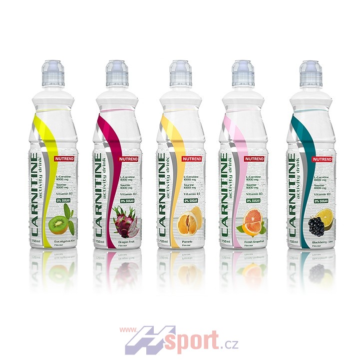 Nutrend Carnitin Activity Drink (bez kofeinu) 750 ml