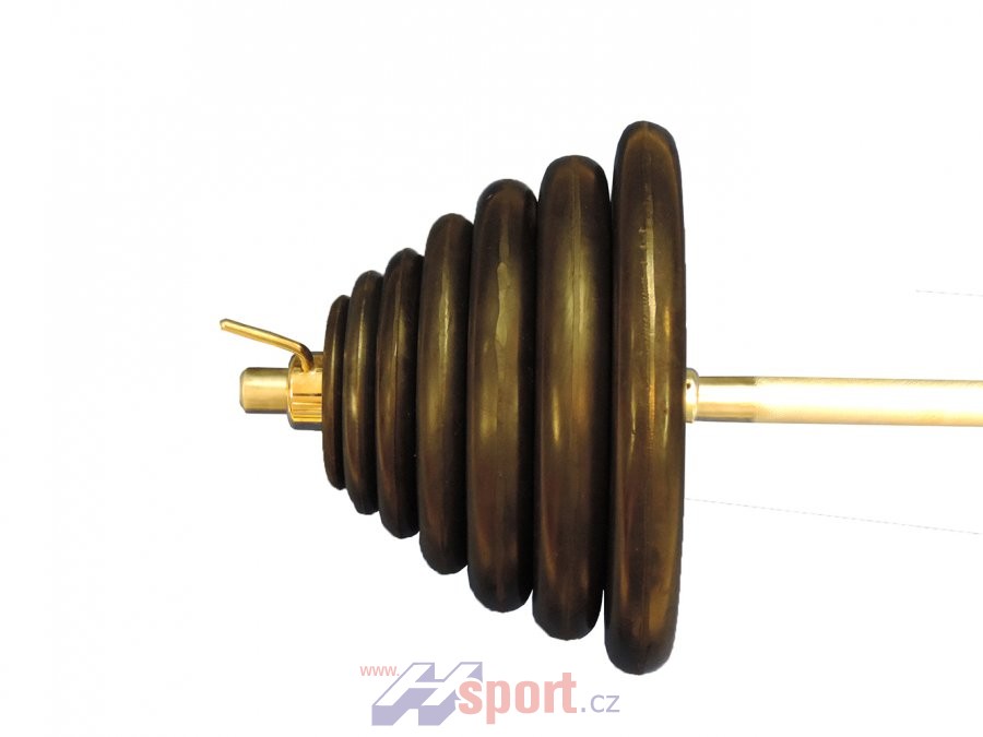 Činkový set 89 kg - guma